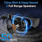 Sound Bar for Smart TV, Bass Boost and Crisp Vocals,Bluetooth Soundbar for TV/PC/Gaming/Projectors,Optical/AUX/Wall Mount,17inch