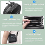 Lightdow Camera Filter Bag - Detachable 8-Slot Lens Carry Case with Belt Loop Pouch - Water-Resistant & Dustproof Design for 37mm-95mm Filters