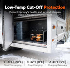LiTime 12V 100Ah LiFePO4 Group 31 Battery, Compatible with Victron, Built-in 100A BMS & Bluetooth, Low-Temperature Protection, CAN/RS485 Communication, Ideal for Trolling Motors, Marine, RV & Off-Grid