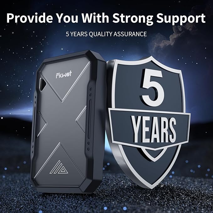 2TB Portable SSD, Up to 2050MB/s, USB 3.2 Gen2 USB-C, IP68 Water & Dust Resistant, Shockproof, External Solid State Drive for Smart TV, Cameras, iPhone 16/15, Windows, Mac and Other Devices (FP90)