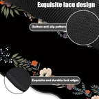 Galdas Gaming Mouse Pad XXL XL Large Long Extended Big Mousepad Non-Slip Rubber Keyboard Mouse Pad with Stitched Edges for Laptop Home Office (35.43x15.75x0.08 Inch)