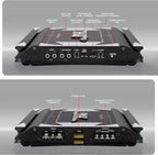 Pyle 2 Channel Car Stereo Amplifier- 1400W Dual Channel Bridgeable High Power MOSFET Audio Sound Auto Small Speaker Amp w/ Crossover, Bass Boost Control, Gold Plated RCA Input Output, Black - PLA2200