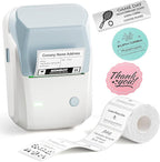 NIIMBOT B1 Label Maker Machine with Tape, Thermal Label Printer Easy to Use for Office, Home, Business, 2 Inch Label Maker with 2'' x1.18'' Labels-230pcs/Roll