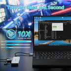 Docking Station Dual Monitor, WAVLINK Displayport Docking Station with Dual DP, HDMI, 100W PD in, 10Gbps USB A/C, 2.5G Ethernet Port for Dell/HP/Lenovo etc, Windows Systerm Computer Only