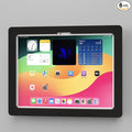 TABcare Anti-Theft Acrylic VESA Enclosure for Apple iPad Pro 13" 2024 with Wall Mount Kit & 90-Degree Angle USB C Cable (iPad Pro 13" 2024, Clear)