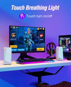 LENRUE Computer Speakers, USB/USB-C Powered PC Speakers with Loud Stereo Sound, Headphone-in for Desktop, Laptop, Monitor