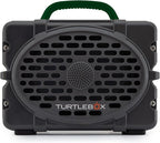 Turtlebox Original Gen 3: Portable Outdoor Bluetooth Speaker – Ultra-Loud (120dB), Waterproof (IP67), Rugged, Impact-Resistant, 3-Day Battery | Party Mode: Unlimited Pairing Stereo, Gray/Green