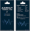 Aairhut Thermal Pad 13W/mK [0.5~3mm], 85 x 45 x 3mm Silicone Cooling Pad Non Conductive Heat Resistance Extreme Odyssey Cover with Dual Self-Adhesive Films for PC Laptop PS4/PS5/CPU/GPU/Computer