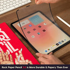Astropad Rock Paper Pencil v3.0 – 2025 Version - Paper Screen Protector for iPad Pro 13-inch (M4, 2024) and iPad Air 13-inch (M2, 2024) & (M3, 2025) + Apple Pencil Tips Replacement 2 Pack – Compatible with Apple Pencil 1st/2nd Gens and Pencil Pro