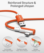 Syntech Link Cable 16 FT Compatible with Meta Quest 3S/Oculus Quest 3, Quest2/Pro/Pico4 Accessories and PC/SteamVR, High Speed PC Data Transfer, USB 3.0 to USB C Cable for VR Headset, Blood Orange