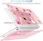 MEEgoodo Case for MacBook Pro 13 inch Case 2022 2021 2020 New A2338 M2/M1 A2251 A2289, Laptop Hard Shell with Keyboard & Camera Cover Compatible with 13 inch MacBook Pro, Space & Animals