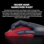 Pulsar Gaming Gears - X2H ES Wireless Gaming Mouse, Limited Edition, Symmetrical, Optical Switch, OLED Display, Driverless, PAW3395 Sensor, 100H Battery, 4K dongle Included (Medium, Red)