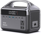 Portable Power Station 300W (600W Peak), 192Wh (60,000mAh) LiFePO4 Battery Backup with AC Outlets, 5.5LB Power Bank for Outdoor Camping, Traveling, Home & Emergency