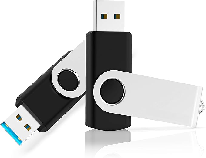 2 GB Flash Drives KOOTION 20 Pack USB 2.0 Flash Drives Wholesale Memory Stick Thumb Drives Jump Dive, Black
