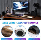Extra Large Space Earth Table Mat, Dirt Resistant Creative Milky Way Table Mat, Computer Keyboard Mat, Minimalist Home Mouse Mat, 35.4 x 15.7 x 0.12 Inch Waterproof Mouse Mat