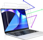 3-Pack Anti Blue Light Screen Protector for MacBook Air 13.6/13 Inch (2022-2025, M2 M3 M4 Chip), 13.6inch Mac Laptop Glare Filter Uv Blocker Shield Cover Eye Protection Film