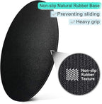 ITNRSIIET Round Mouse Pad with Stitched Edge Premium-Textured Waterproof Non-Slip Rubber Base Desktop Protection Mat Diameter 8.7 inches, Map