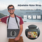 BRAECN for Samsung Galaxy Tab S10 Plus Case 2024/S9 Plus/S9 FE+/S8 Plus/S7 Plus /S7 FE 12.4 Inch,Heavy Duty Shockproof Case with S Pen Holder&360 Rotating Hand Strap/Kickstand Shoulder Strap,Black