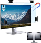 [2 Pack] Magnetic 24 Inch Computer Anti Blue Light Screen Protector for 16:9 Aspect Ratio Widescreen Monitor, Hanging Eye Protection Anti-Glare Light Screen Protector, Removable 24 in Protective Film