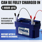 YT7B-BS 12V 4Ah 240CCA LiFePO4 Motorcycle Battery, Built in BMS, for Honda KTM Yamaha Harely, Lithium Ion Battery Fit Lawn Mower, Jet Ski, Motorboat，ATV, UTV, Scooter,Snowmobile