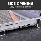 Laptop Keyboard Protector Cover Acrylic Clear Laptop Dust Case Anti-Cat Keyboard Cover Computer Mechanical Transparent Protector Suitable for 14inch Computer (13.8 * 9.8 * 0.6 Inch)
