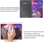 Bright Star Galaxy Mouse Pad - Space Gaming Mat, Non-Slip Waterproof Square, 9.5x7.9x0.12 Inch