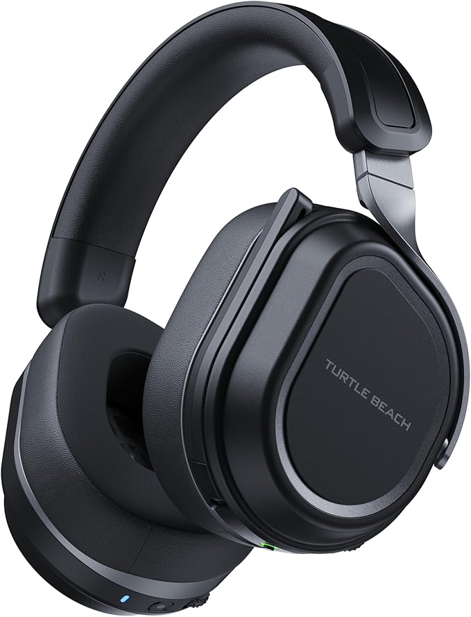 Turtle Beach Stealth 700 Gen 3 Wireless Multiplatform Amplified Gaming Headset for PS5, PS4, PC, Mobile – 60mm Drivers, AI Noise-Cancelling Mic, Bluetooth, 80-Hr Battery, Dual Transmitters – Black