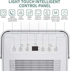 Uhome 30 Pint Dehumidifier - for Basement with Activated Carbon Filter,Ultra Quiet, Humidity Sensor, Auto Shut Off, Continuous Drainage Hose - Ideal Dehumidifiers for Home, 1500 Sq Ft Dehumidifiers