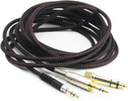 NewFantasia Replacement Audio Upgrade Cable Compatible with Audio-Technica ATH-M50xBT, ATH-AR3BTBK, ATH-SR50BT, ATH-ANC7B, ATH-ANC9, ATH-S700BT, ATH-SR5BTBK Headphones 1.5meters/4.9ft