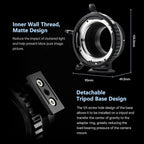 VILTROX PL-E Lens Adapter, Lens Converter Ring Camera Lens Mount Adapter Ring Compatible with PL Lens to Sony E/NEX Mount Cameras A7S3/FS7/5/FX9 /A7R4/R3/a Series/Nex Series