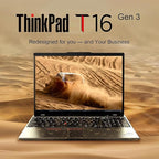 Lenovo ThinkPad T16 Gen 3 Business Laptop 16” FHD+ Display, Intel Ultra 7-155U (Beats i7-1355U), 64GB DDR5 RAM, 2TB SSD, 5MB Webcam, WiFi 6E + BT, RJ-45, HDMI, Win 11 Pro, AI Copilot - Black