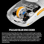 Pulsar x RRQ X2H Mini Wireless Gaming Mouse, Limited Color Edition, Ultra Lightweight 1.83 oz (52 g), Symmetrical, Optical Switch, 26000 DPI, PAW3395 Sensor (Mini, RRQ Edition)