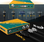 AVMATRIX SC7030 Multi-Signal Converter SDl/HDMl/DVI-I/VGA/CVBS/S-Video/YPbPr to HDMI/SDI,UP/Down Scaling and Frame Rate 1080P Video Converter, SDI Splitter,Audio Embedding & Aspect Ratio Adjustment
