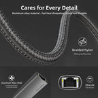USB-C to Ethernet Adapter, WALNEW USBC to RJ45 Lan Adapter, Gigabit Cat Network Cable Converter to Type C Thunderbolt 3 for Mac,MacBook Pro/Air,iPad 10th,Dell XPS,Chromebook,Surface,Samsung Galaxy Tab