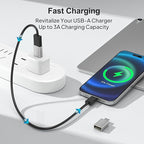 Elebase USB C Adapter for New iPhone 16 4Pack,USBC Male to USB 3.0 Female Adapter,Type C Thunderbolt 4 OTG Converter for Receivers Dongles,Hard Disk,Printers,Camera,Tablet,Laptop,Microsoft Surface