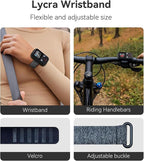 TELESIN T13 Waterproof Smart Remote Control with Color LCD Screen, 5-60m Wireless Remote with Wrist Strap, Compatible with GoPro Hero 13/12/11/10/9/8 Action Cameras