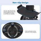 VR Headset Charging Dock for Meta Quest 3/Quest 3S/Quest 2, VR Charging Stand for Quest 3 Accessories VR Stand Supports Charging Headset with Type C Cable and fit Controller with Cover