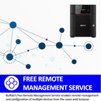 BUFFALO TeraStation 3430DN 4-Bay 4TB (2x2TB) Desktop Small-Med Business NAS w/Hard Drives Included