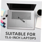 DOITOOL Clear Acrylic Keyboard Cover Protector, 15.6 in Laptop Keyboard Cover Mechanical Laptop Protector Cats from Touching Keyboard,15.7x10.4x1.6in