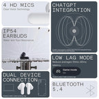 CMF Buds 2a Wireless Earbuds 2025 New Active Noise Cancelling 42dB Hybrid ANC Bluetooth Headphones, 12.4mm Dynamic Driver for Big Bass, 4 Mic Clear Call, Sport Ear Buds for iPhone, Android, Light Grey