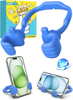 Gifts for Teens Boys Kids Men Adults Cell Phone Stand: Flexible Thumbs Up Lazy Cellphone Holder for Desk Funny Birthday Gifts for Women Mom Teenager Tween Cool Gadget Ideas Christmas Stocking Stuffers