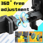 Suction Cup Phone Mount with Rechargeable Light, Mirror Phone Holder with Light Shower Bathroom Kitchen, Mirror Tripod for TikTok YouTube Instagram Make Up Pics Video Content Creator