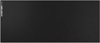 Pulsar - Superglide Premium Glass Mouse Pad XXL ALUMINO-Silicate Glass Surface Anti-Slip Fully Molded high-Density Silicone Rubber 38.5in x 16.5in (XXL, Black)