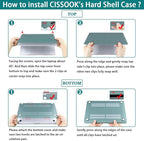 CISSOOK Matte Frosted Wildflower Hard Shell Case for MacBook Pro 14 Inch 2024 2023-2021 Release M4 A3112 A3185 A3401 M3 A2992 A2918 A2779 M2 A2442 M1, Plastic Cover for MacBook Pro 14 M1-M4 Chip