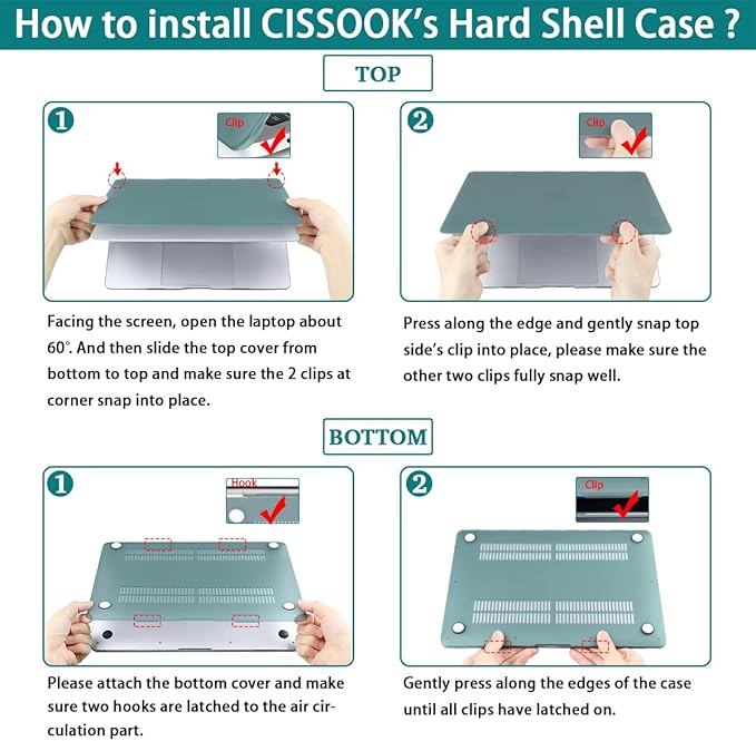 CISSOOK Creative Bulb Hard Shell Case for MacBook Pro 14 inch 2024 2023 2022 2021 Release Model M4 Chip A3112 A3185 A3401 / A2992 A2918 M3/ A2779 M2 / A2442 M1 with Touch ID 2021-2024