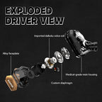 Linsoul 7Hz x Crinacle Zero:2 in Ear Monitor, Updated 10mm Dynamic Driver IEM, Wired Earbuds Earphones, Gaming Earbuds, with OFC IEM Cable for Musician (Silver)