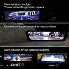 9.66″ OEM Rear View Mirror Camera, Dash Cam, Detached Front Lens, 2K, IPS Screen, Night Vision, Parking Monitor, 32GB SD, for Trucks, Vans, SUVs