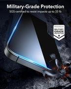 ESR 3 Pack for iPhone 15 Pro Screen Protector, [9H Hardness] [Military Grade Shatterproof] Full Coverage Tempered Glass Film with Flawless Fit Tray, HD Clear, Scratch Resistant