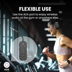 Avantree Relay - Airplane Bluetooth 5.3 Adapter with Qualcomm aptX Adaptive, Supports 2 AirPods or Headphones, 20Hr Playtime, 3.5mm AUX Wireless Audio Transmitter for Travel Flight, Airline, Gym