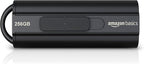 Amazon Basics 256 GB Ultra Fast USB 3.1 High Capacity Flash Drive for Data Transfer and Storage, Black